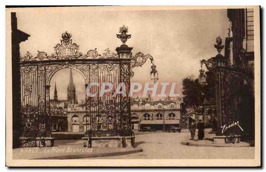 NANCY - Die Place Stanislas — Verlag V. Reader