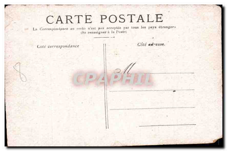 CPA Paris le Petit Palais des Champs Elysees  — Rückseite