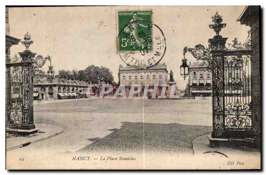 CPA Nancy la Place Stanislas 