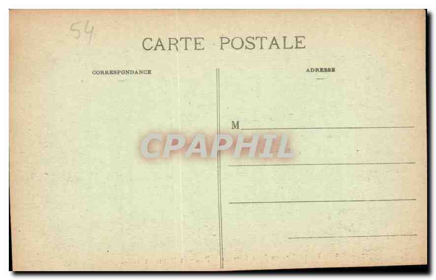 CPA Nancy Grilles de Jean Lamour Place et Statue Stanislas  — Verso