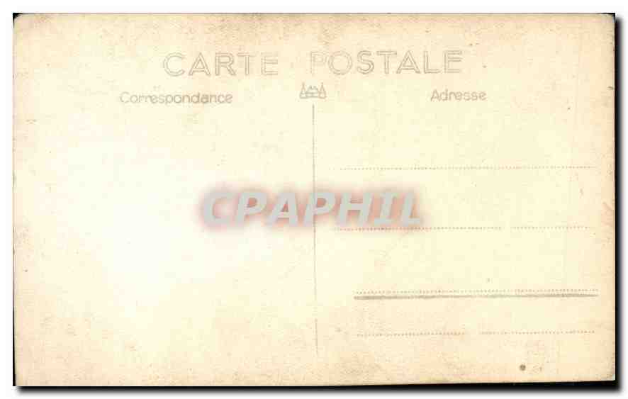 CARTE PHOTO Homme Metro — Rückseite