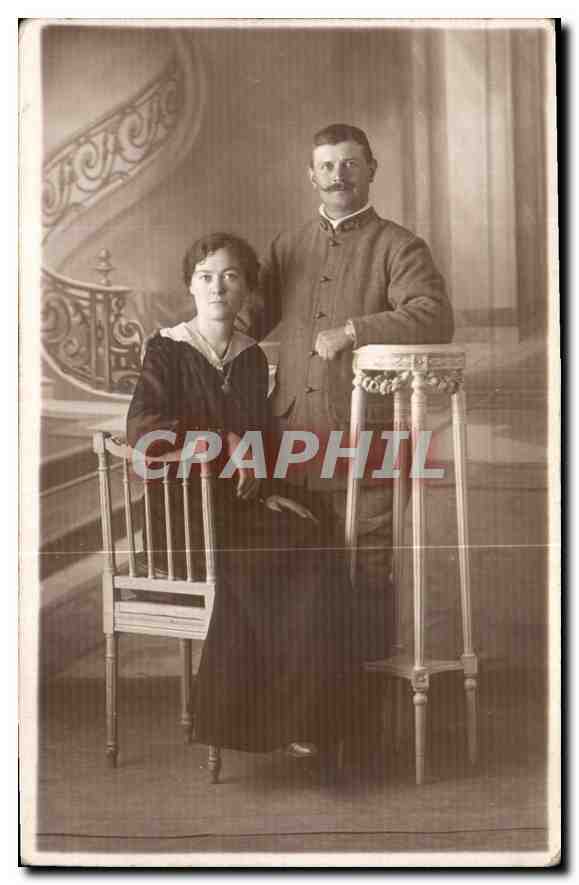 CARTE PHOTO Femme