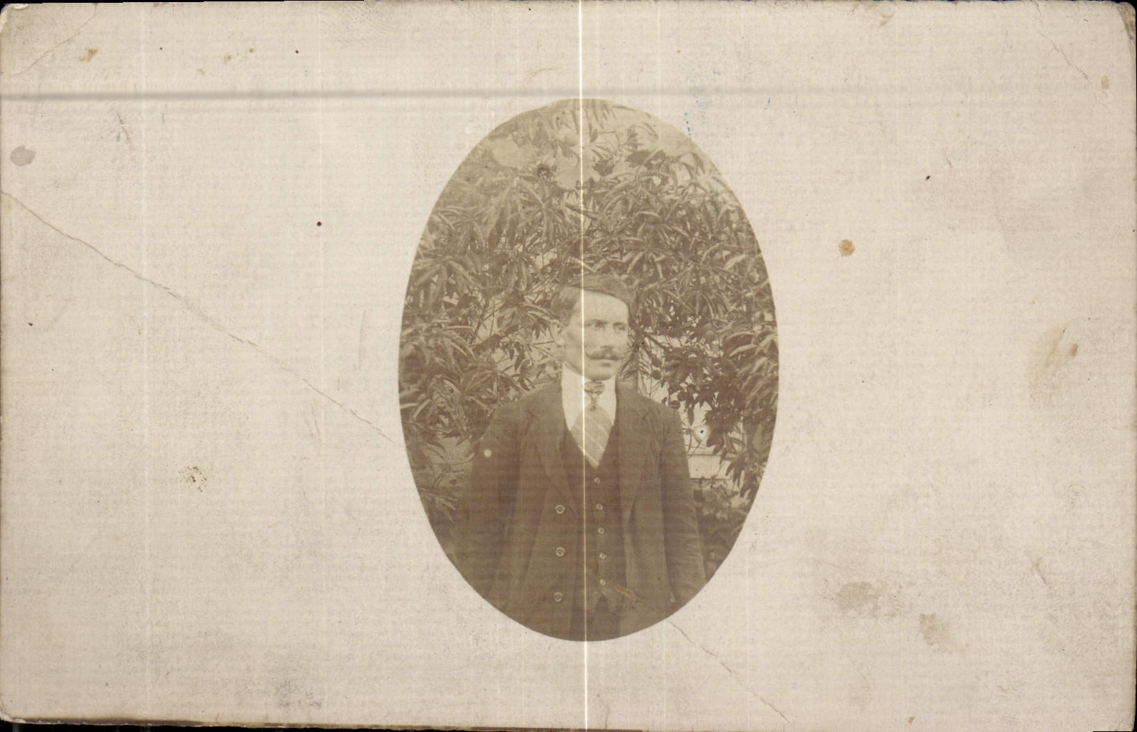 CARTE PHOTO Homme