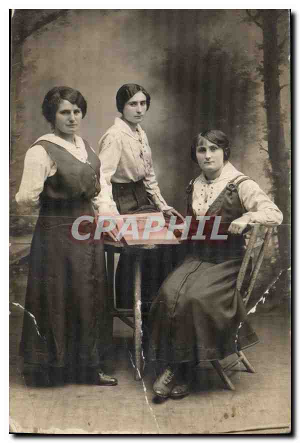 CARTE PHOTO Femmes 