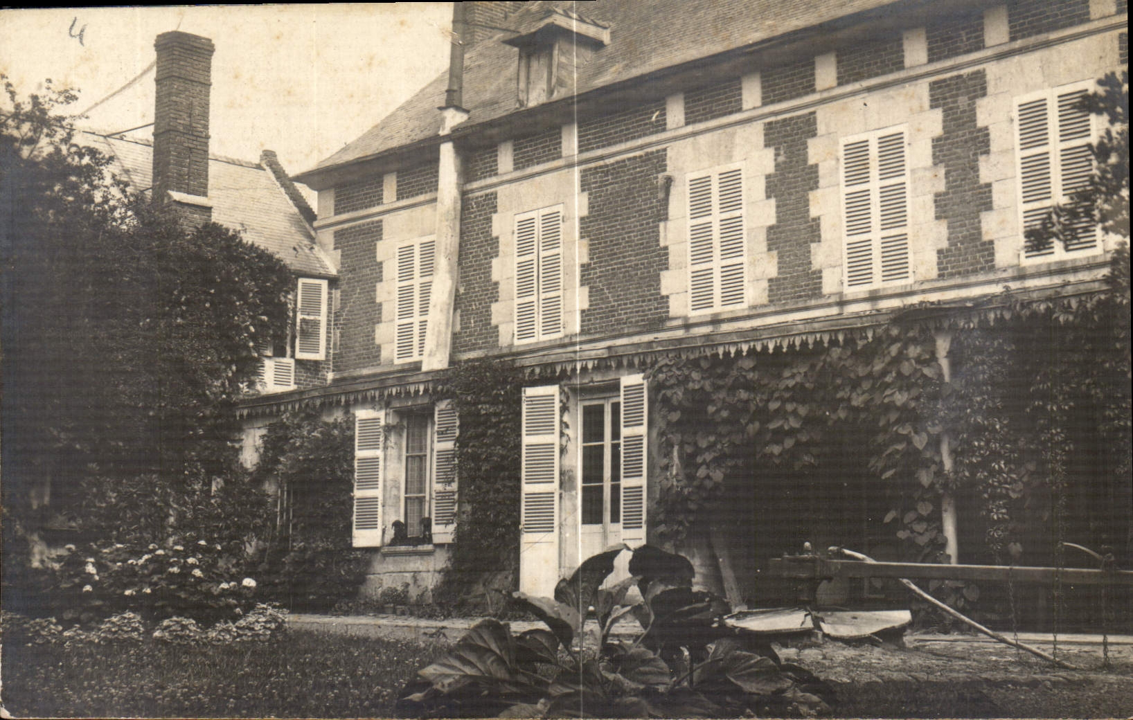 CARTE PHOTO Maison