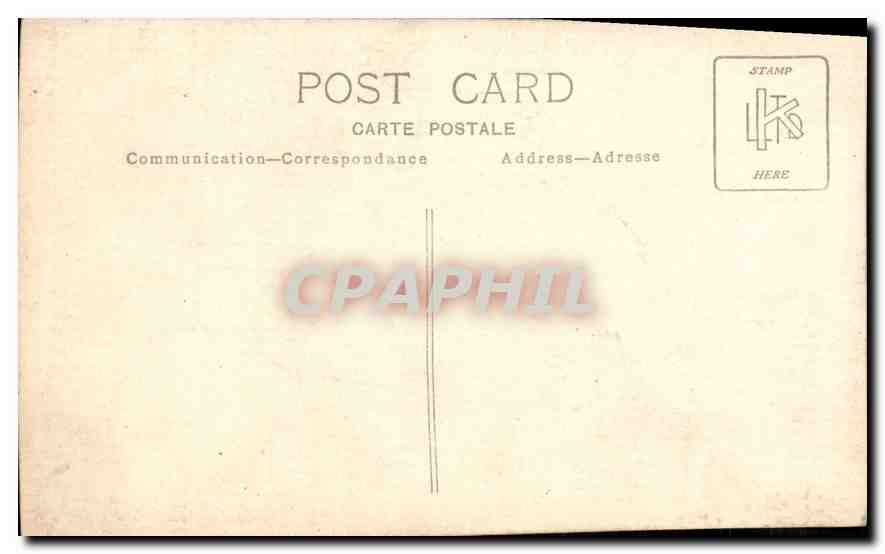 Portrait d'une femme — studio — Carte postale CPAPHIL — Rückseite