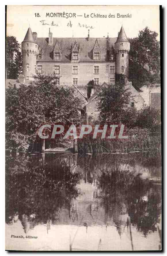 CPA Montresor le Chateau des Branikl