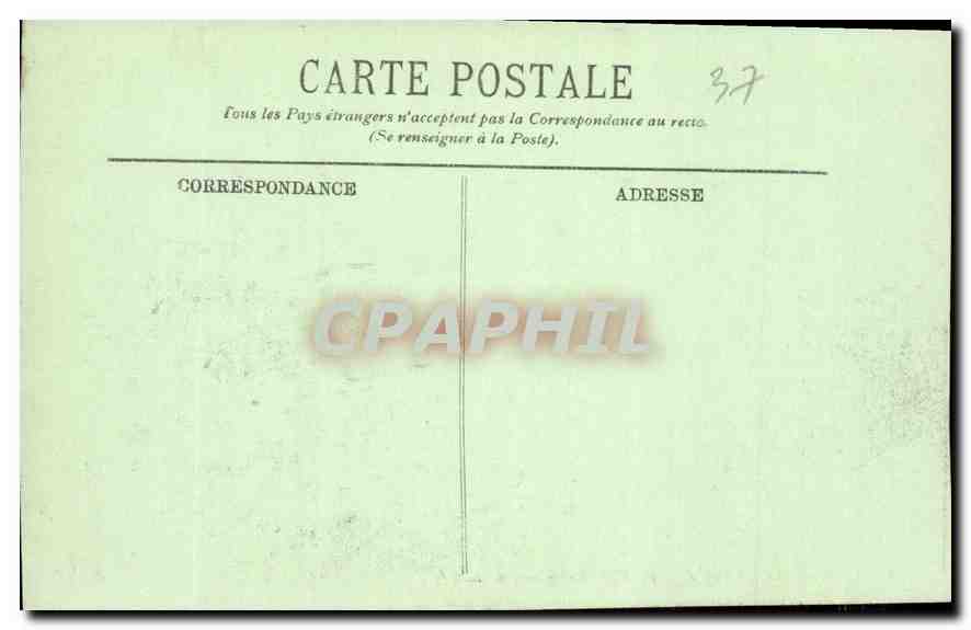 CPA Usse le Chateau et le Parc vue generale  — Rückseite