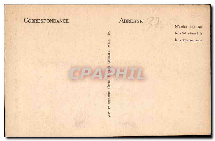 CPA Amboise Portail de la Chapelle du Chateau  — Rückseite