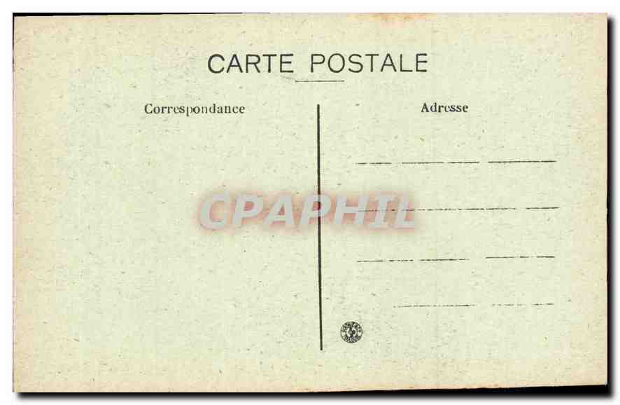 CPA Chamonix le Mont Blanc Jonction Route des Grands Mulets  — Verso