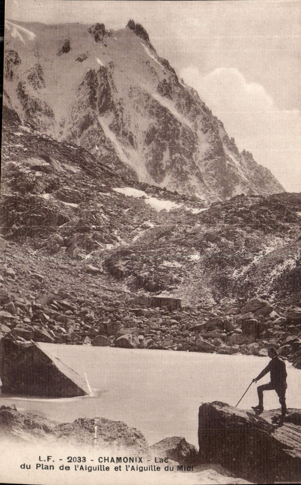 See du Midi - Plan de l'Aiguille und Aiguille du Midi - L.F. 2033 - Chamonix