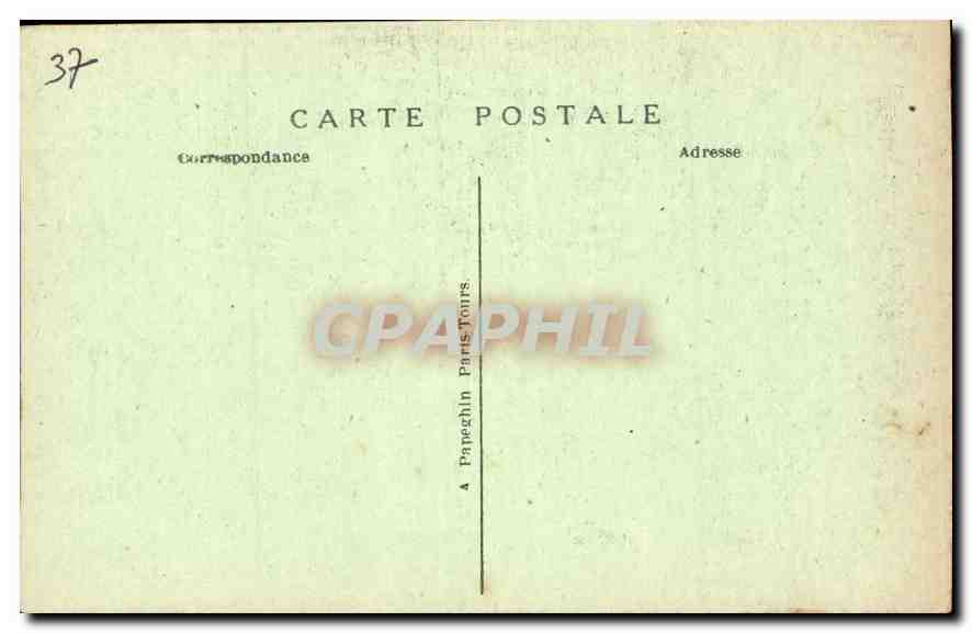CPA Tours I et L la Cathedrale St Gatien XII et XVI S  — Rückseite