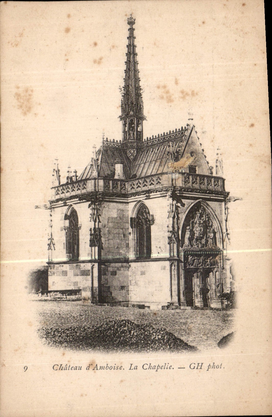 CPA Chateau d'Amboise la Chapelle 