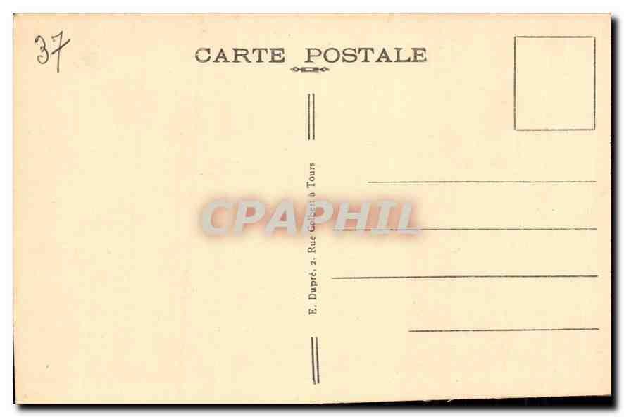 CPA Luynes I et l le Chateau Facade Sud Ouest  — Rückseite