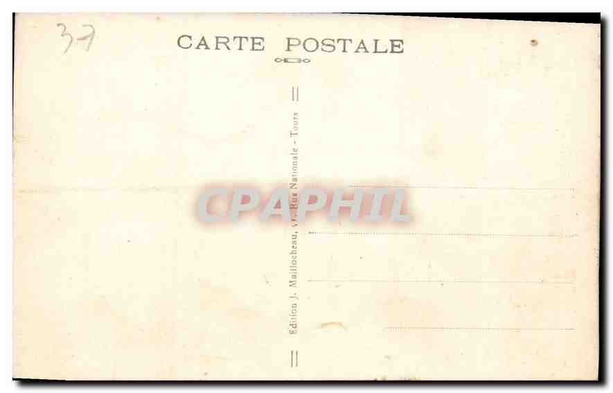 CPA Tours I et L vue generale  — Rückseite