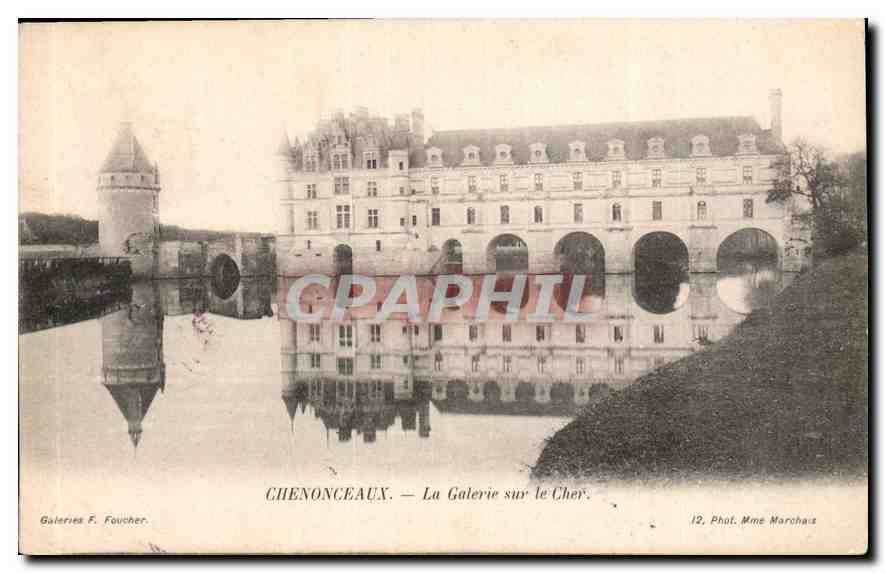 CPA Chenonceaux la Galerie sur le Cher 