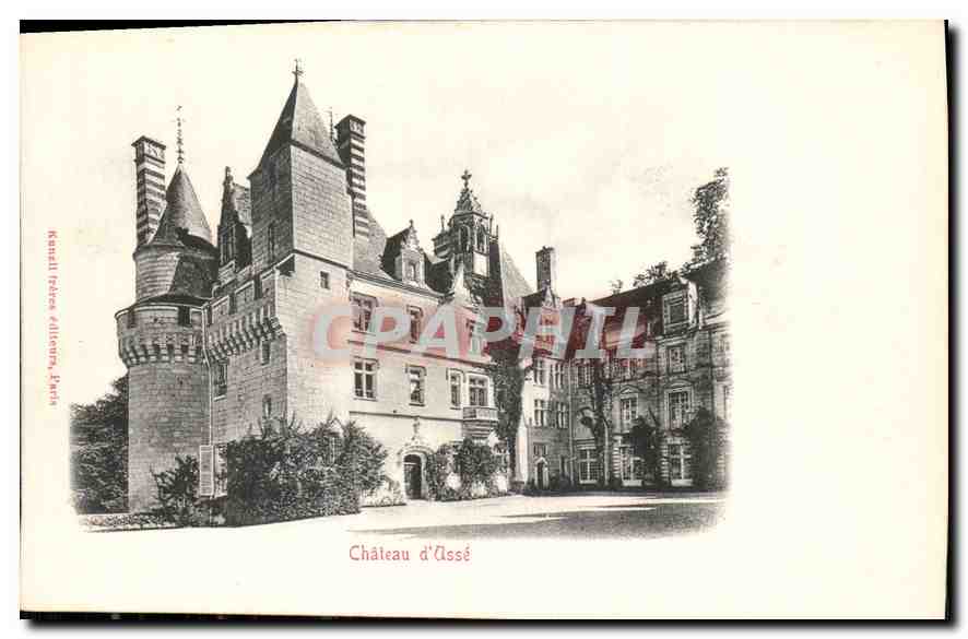 CPA Chateau d'Usse 
