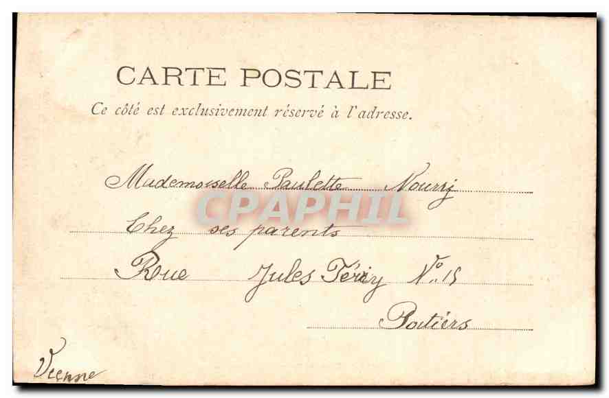 Grenoble — General View — F.R. — Publisher F.R. No. 18 — Back
