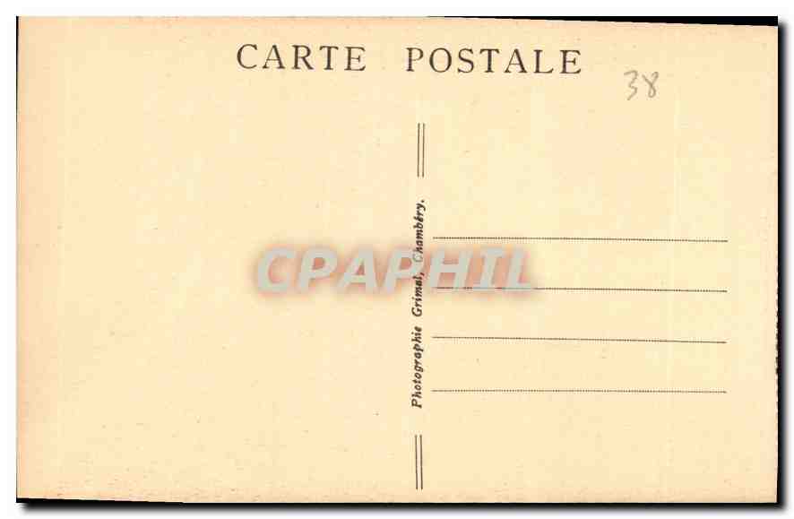 Le Guiers — Cascade — La Savoie Touristique, n°2918 — Verso