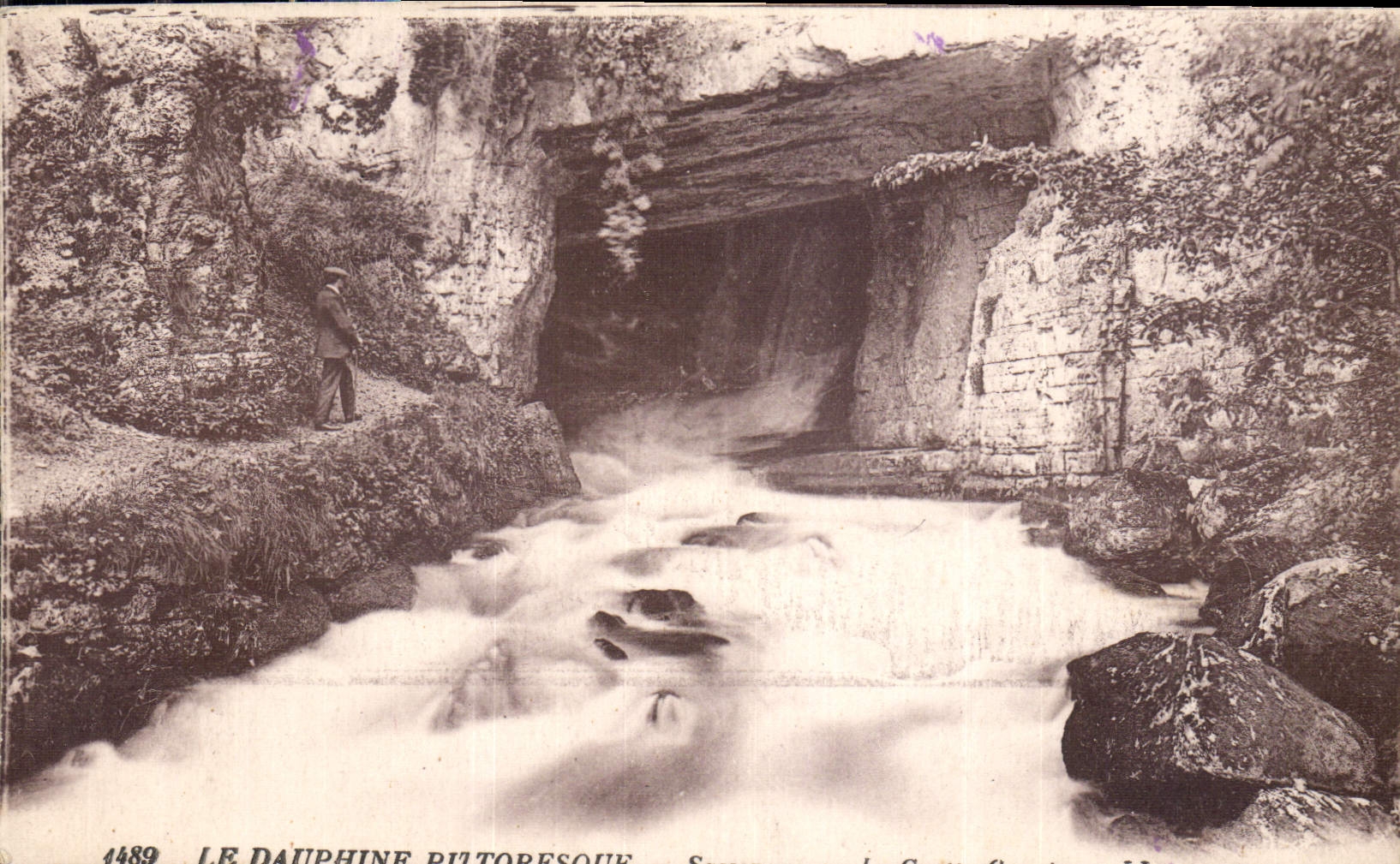 Le Dauphine Pictoresque — Gorges de la Cèze — Série 4489