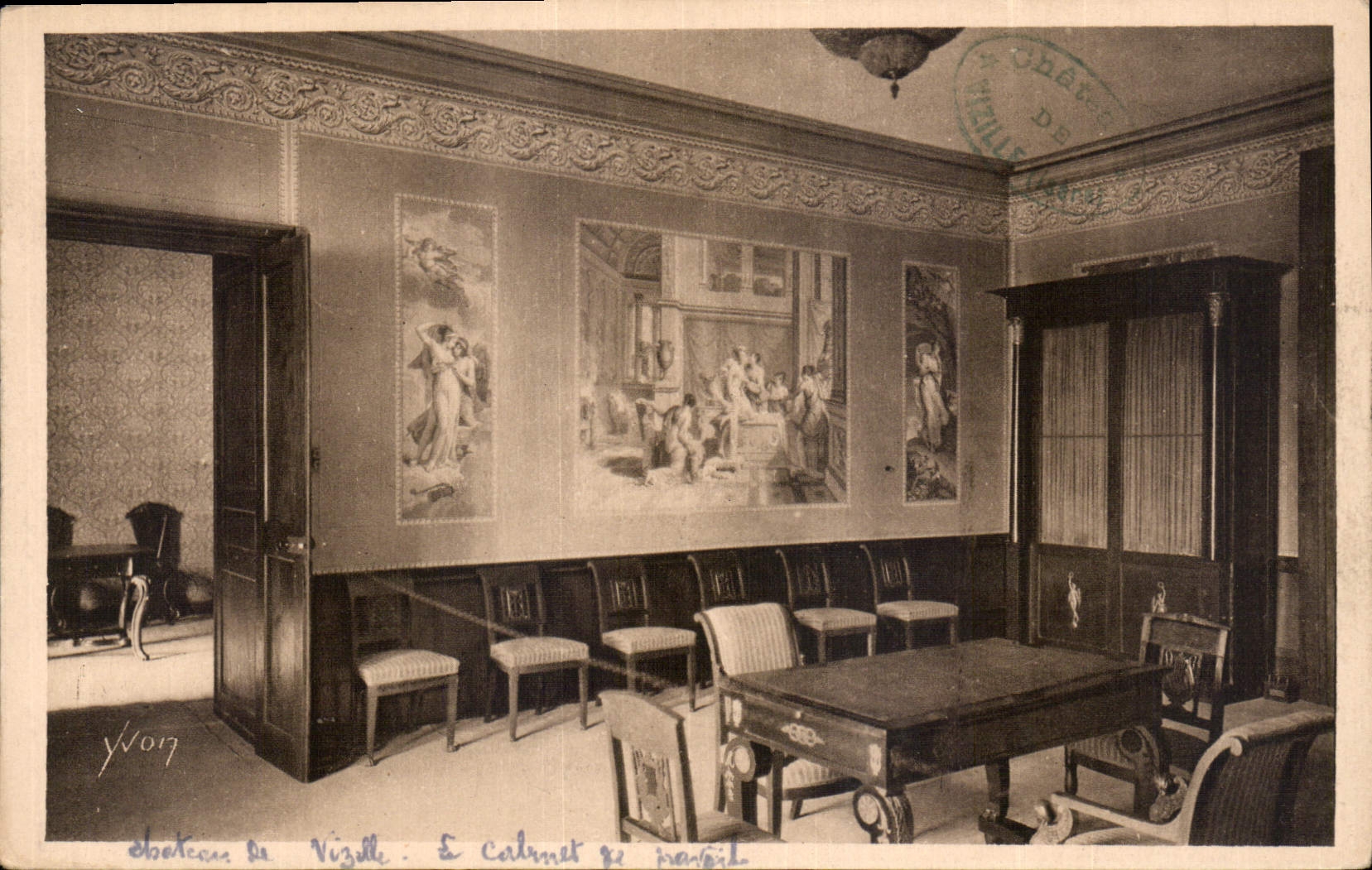 Château de Vizille — Le Cabinet de Travail — Éditions d'Art Yvon