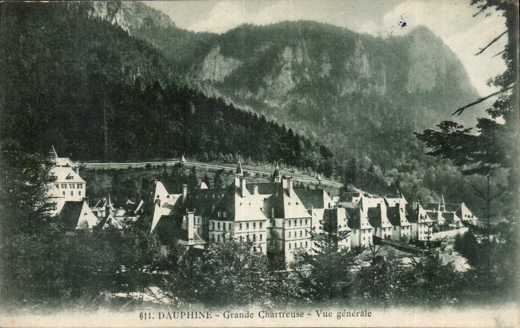 CPA Dauphine Grande Chartreuse vue generale 