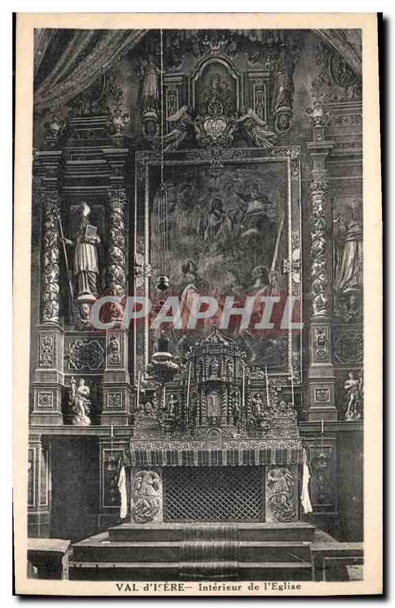 Val d'Icère — Intérieur de l'Église
