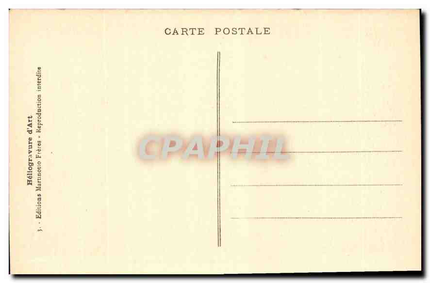 CPA Grenoble vue generale l'Isere et les Alpes  — Verso