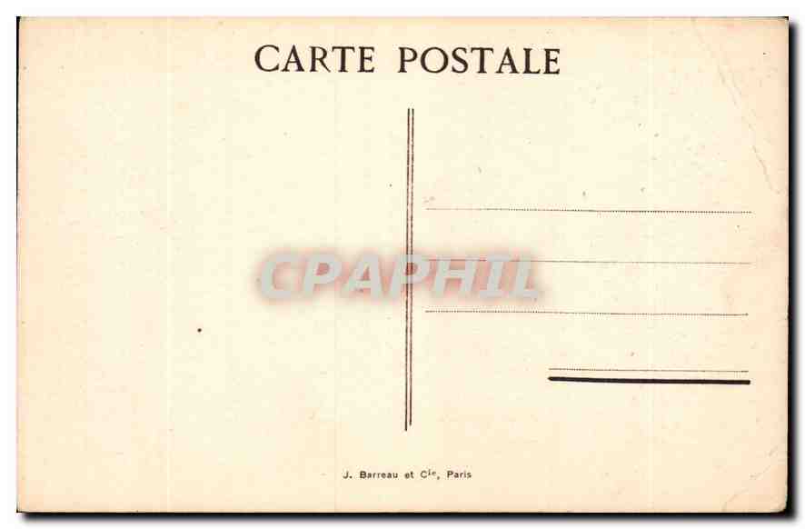 CPA Route des Alpes et du Jura Grenoble les quais et le Moucherotte  — Verso