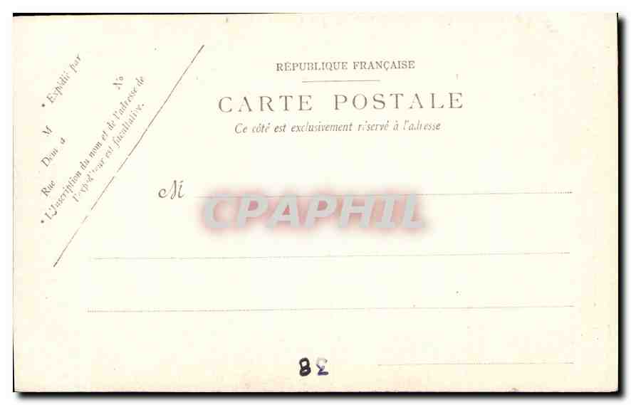 Le Dauphiné — Le Pont de la Goule Noire — Papeterie des Alpes, Eug. Robert, Grenoble — Verso