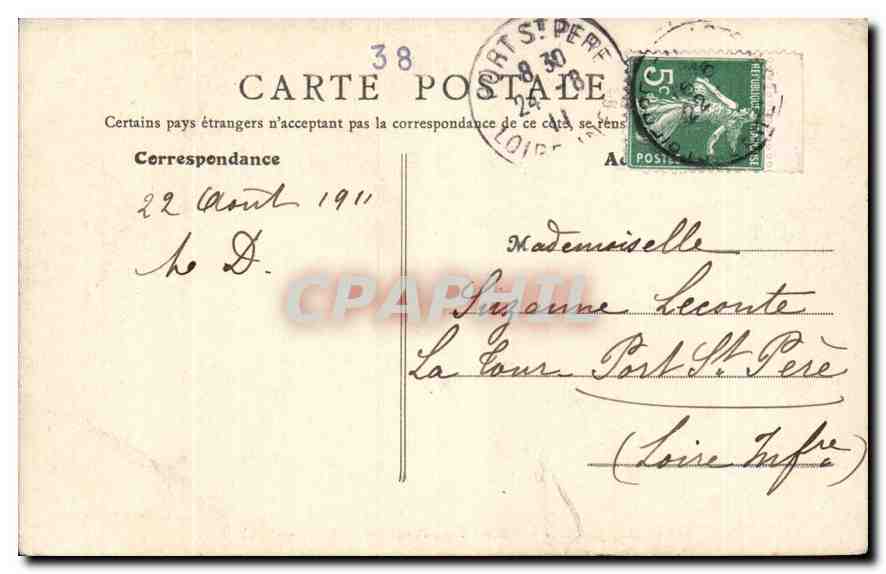 Dauphiné - Route de Saint-Pancrasse — Suite d'encorbellements — C. Baffert - Grenoble — Rückseite