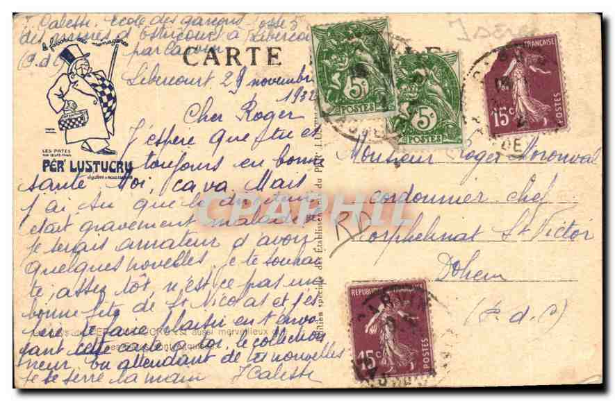 Dauphiné — Mont Aiguille (Isère) — Verso