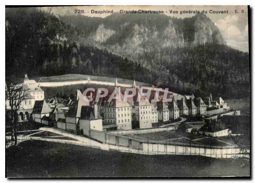 CPA Dauphine Grande Chartreuse vue generale du Couvent 