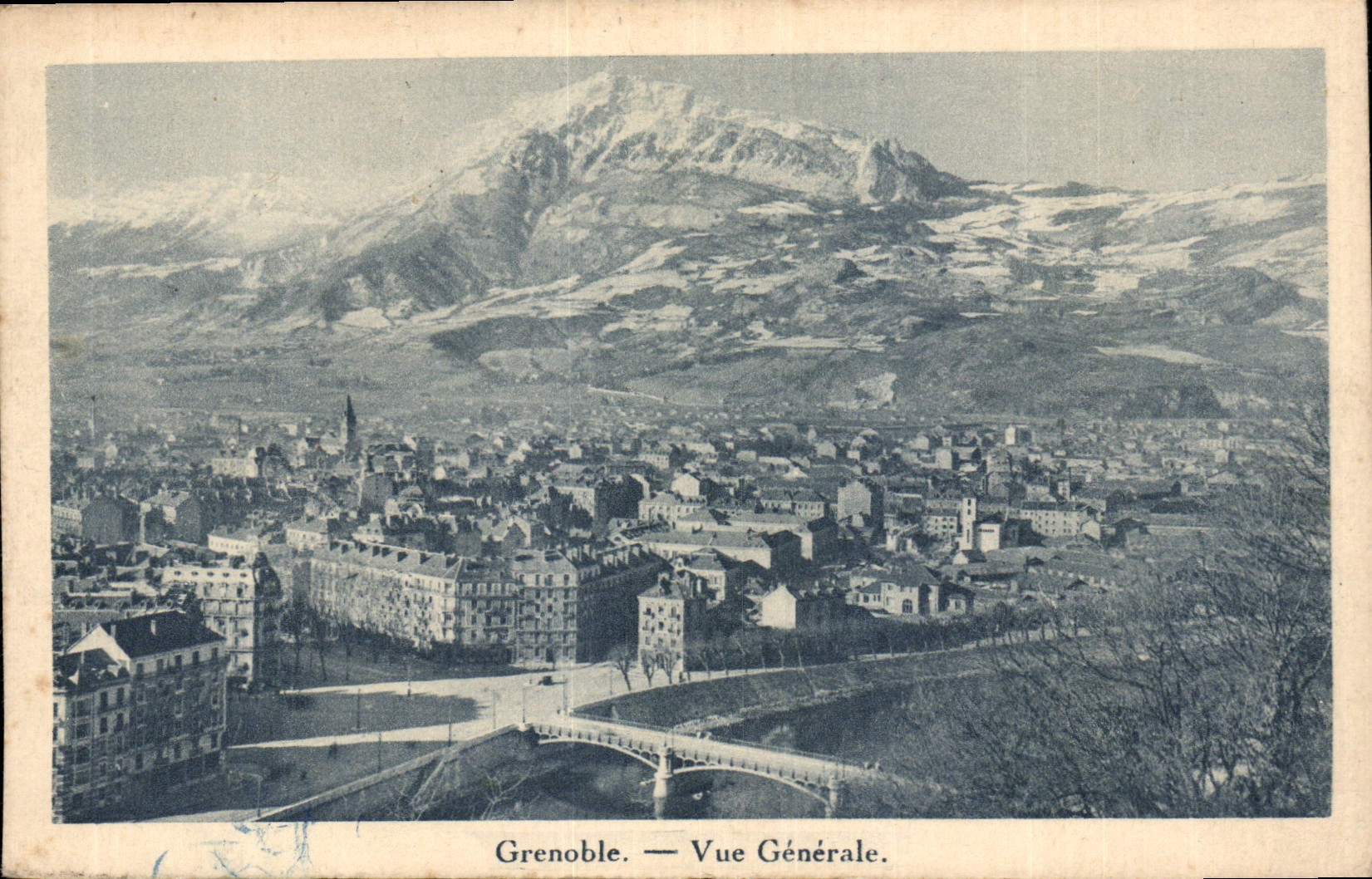 Grenoble — Vue Générale — Éditions J. Rey