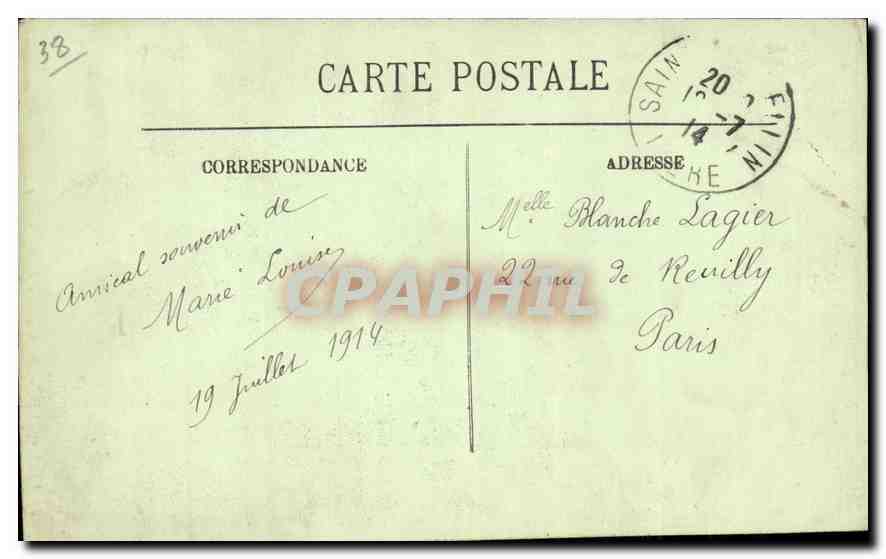 Villard-de-Lans — La Roche Pointue — LL — Rückseite