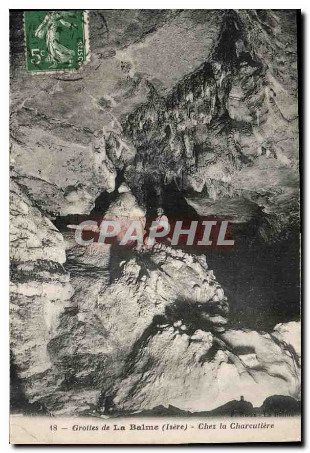 Grottes de La Balme (Isère) — Chez la Charcutière — F. Roux - La Balme