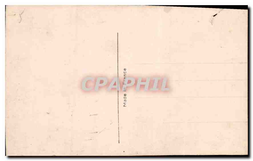 CPA Fleurs — Verso