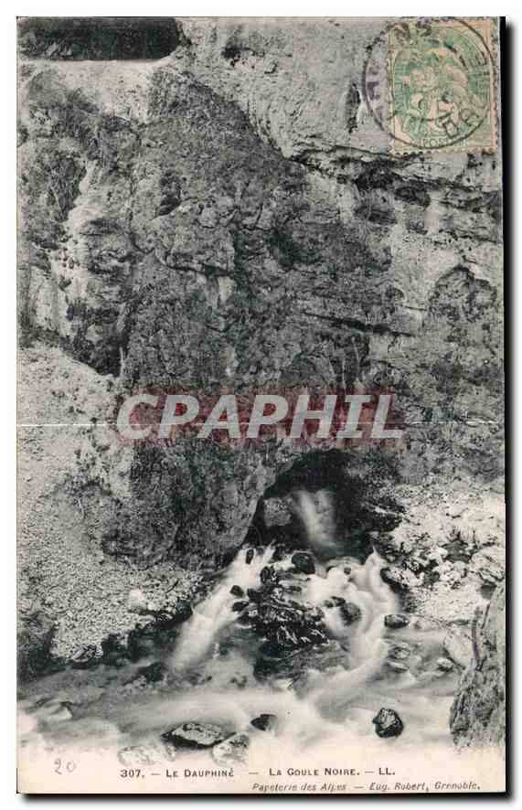 Le Dauphiné — La Goule Noire — Papeterie des Alpes, Eug. Robert, Grenoble