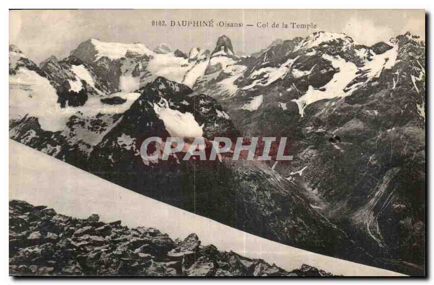 CPA Dauphine Oisans Col de la Temple 
