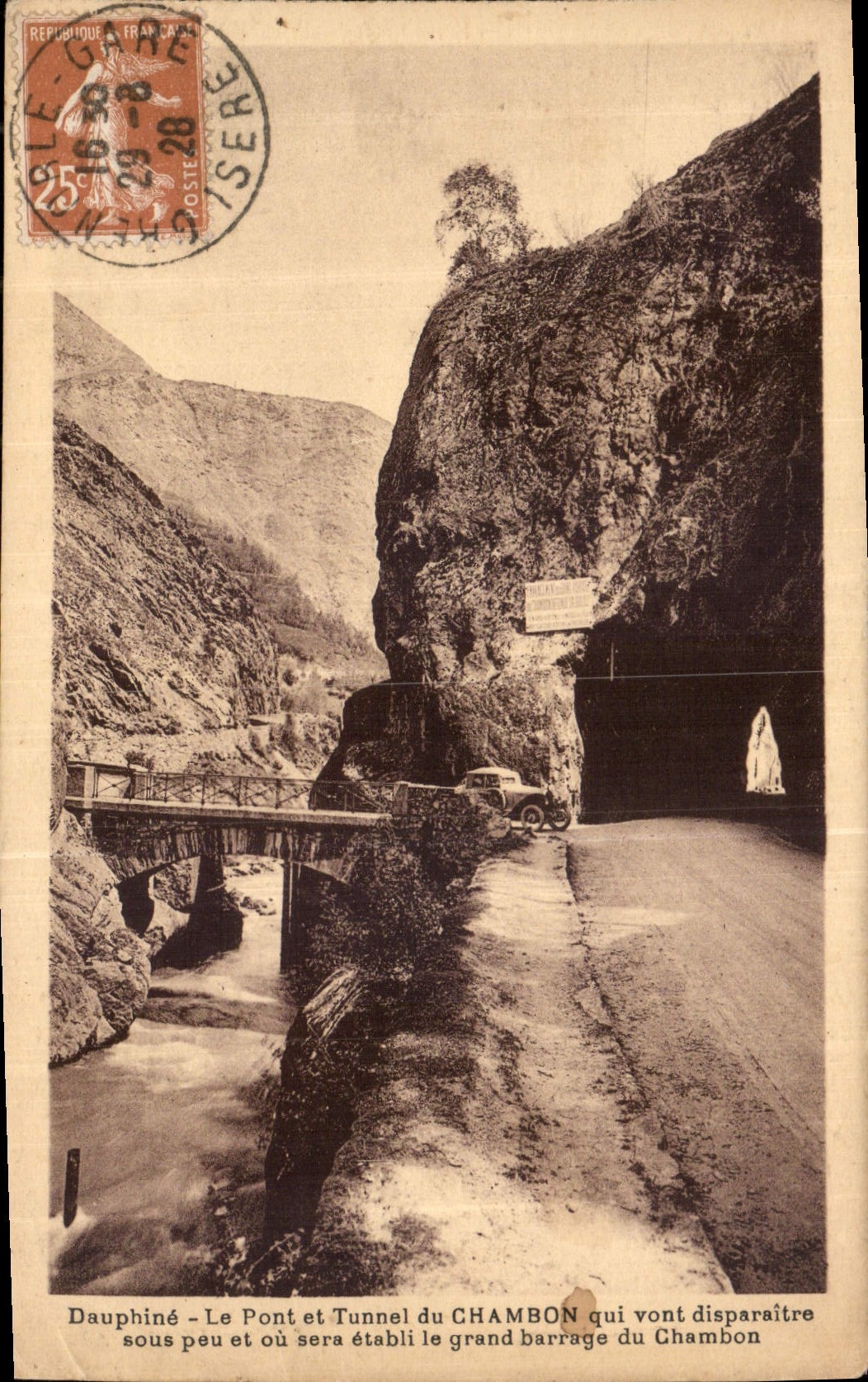 Dauphiné - Le Pont et Tunnel du Chambon — Mollaret - Gréoble