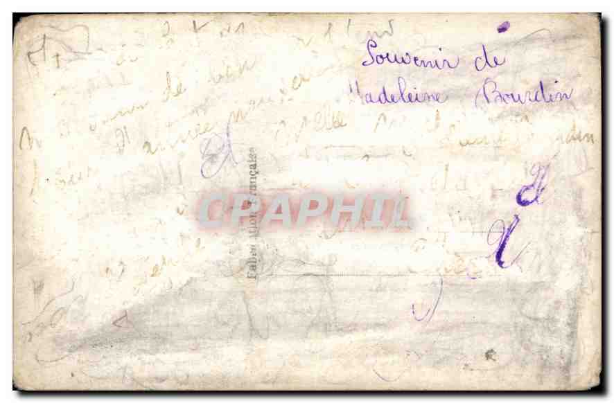 CPA Bonne Annee Fleurs — Verso