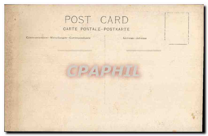 CARTE PHOTO Maison Femmes — Rückseite