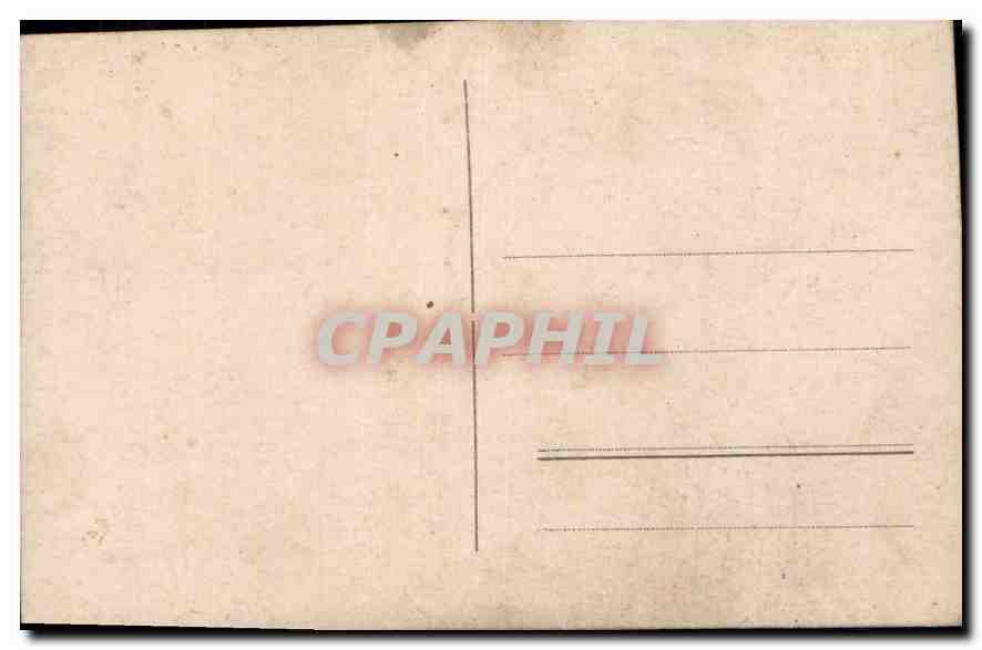 CARTE PHOTO Femme — Verso