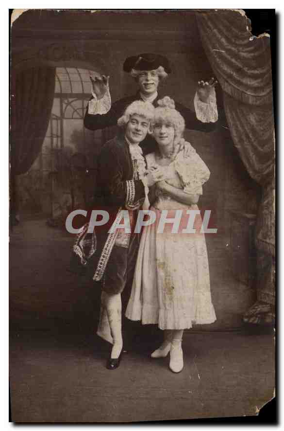 CARTE PHOTO Femme
