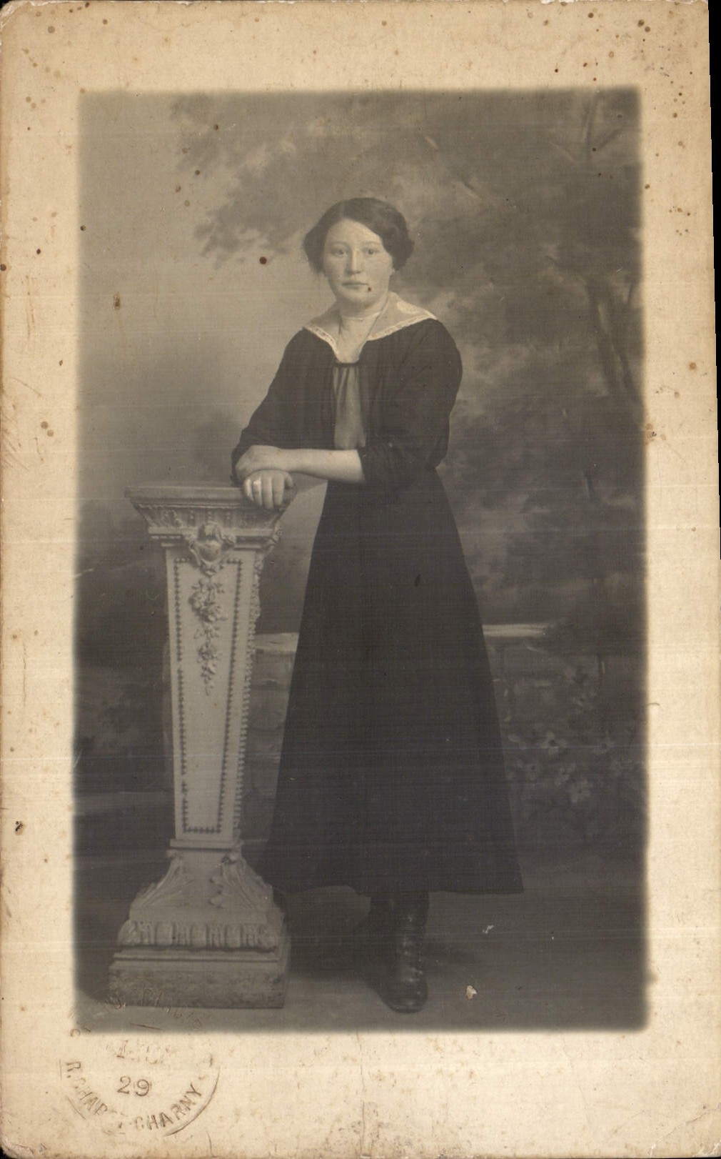 CARTE PHOTO Femme 