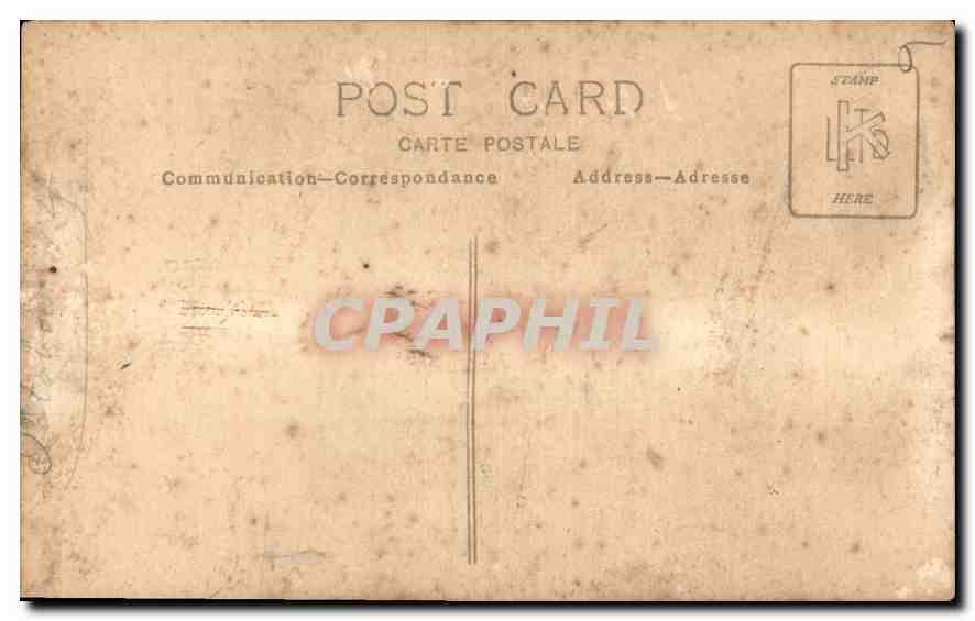 CARTE PHOTO Femmes  — Rückseite