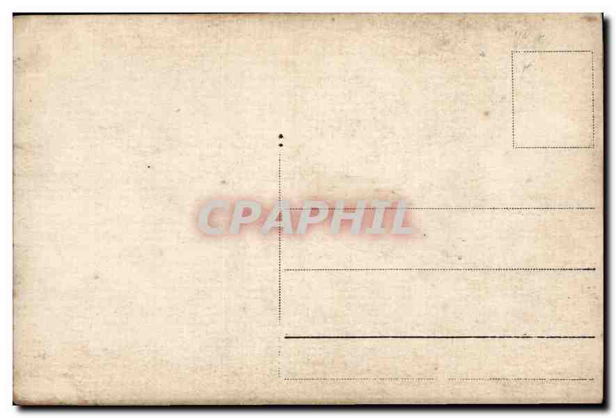 CARTE PHOTO Femme Enfants — Verso
