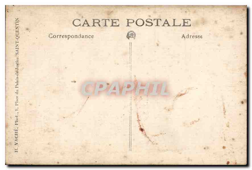 CARTE PHOTO Femme — Rückseite