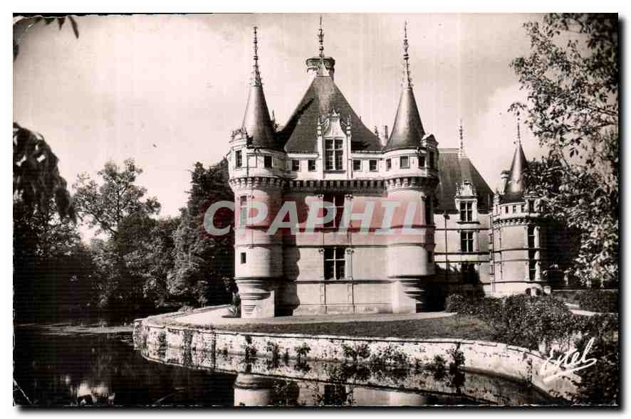 CPA Le Chateau d'Azay le Rideau Facade orientale 