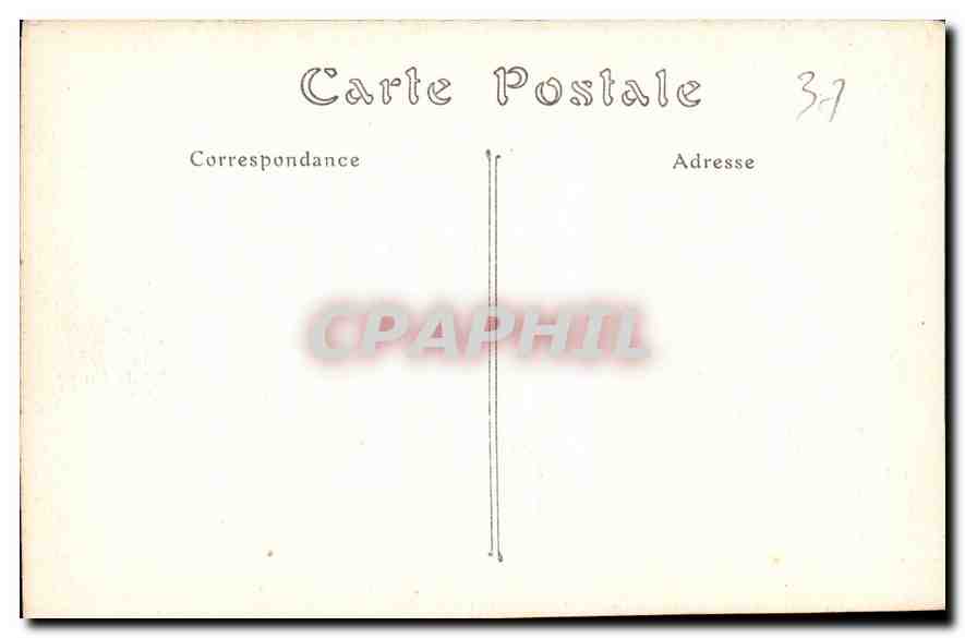 CPA Amboise Le Chateau Galerie interieure du premier etage  — Rückseite